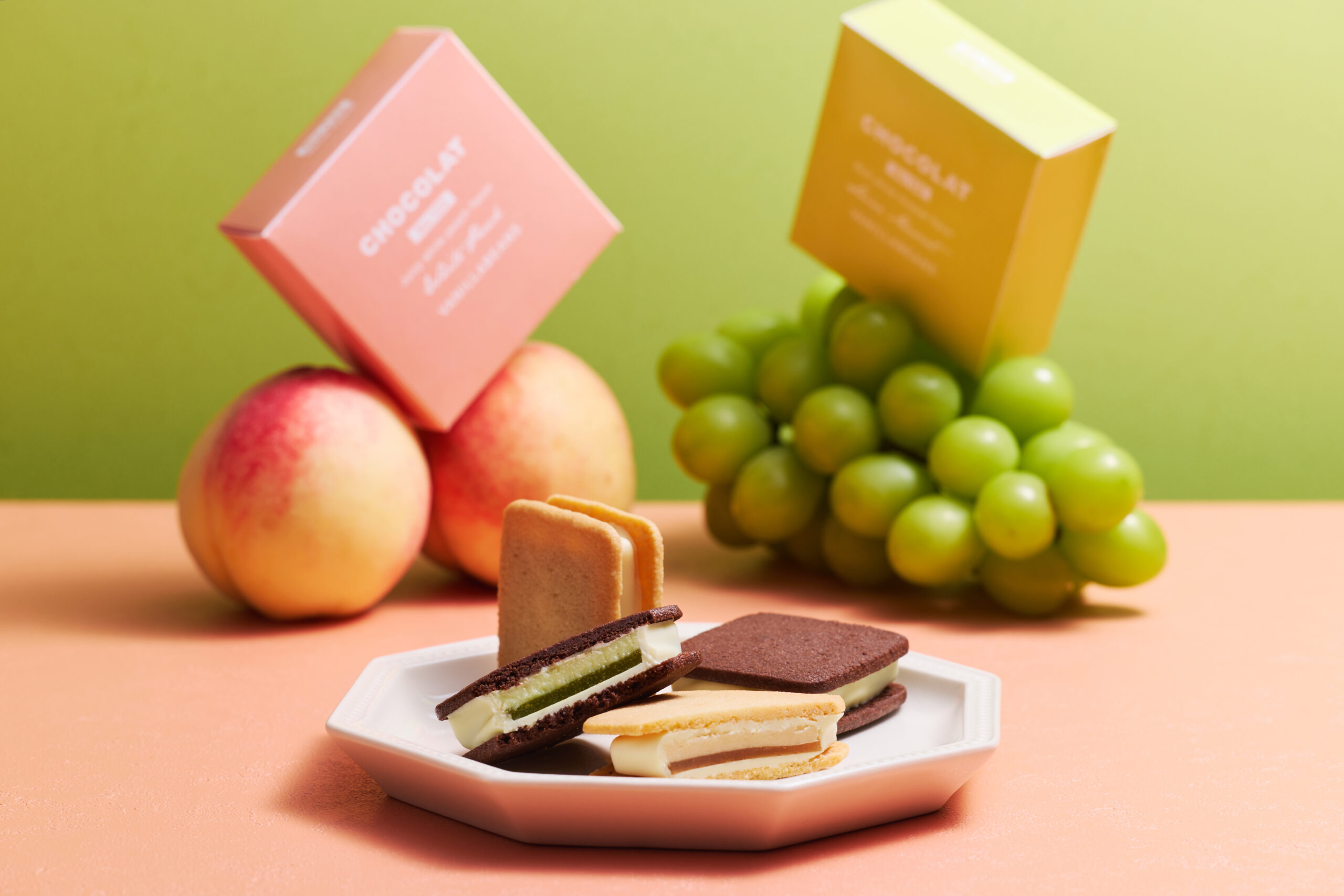 バニラビーンズ VANILLABEANS 白桃＆シャインマスカットアソート8個入(送料込)