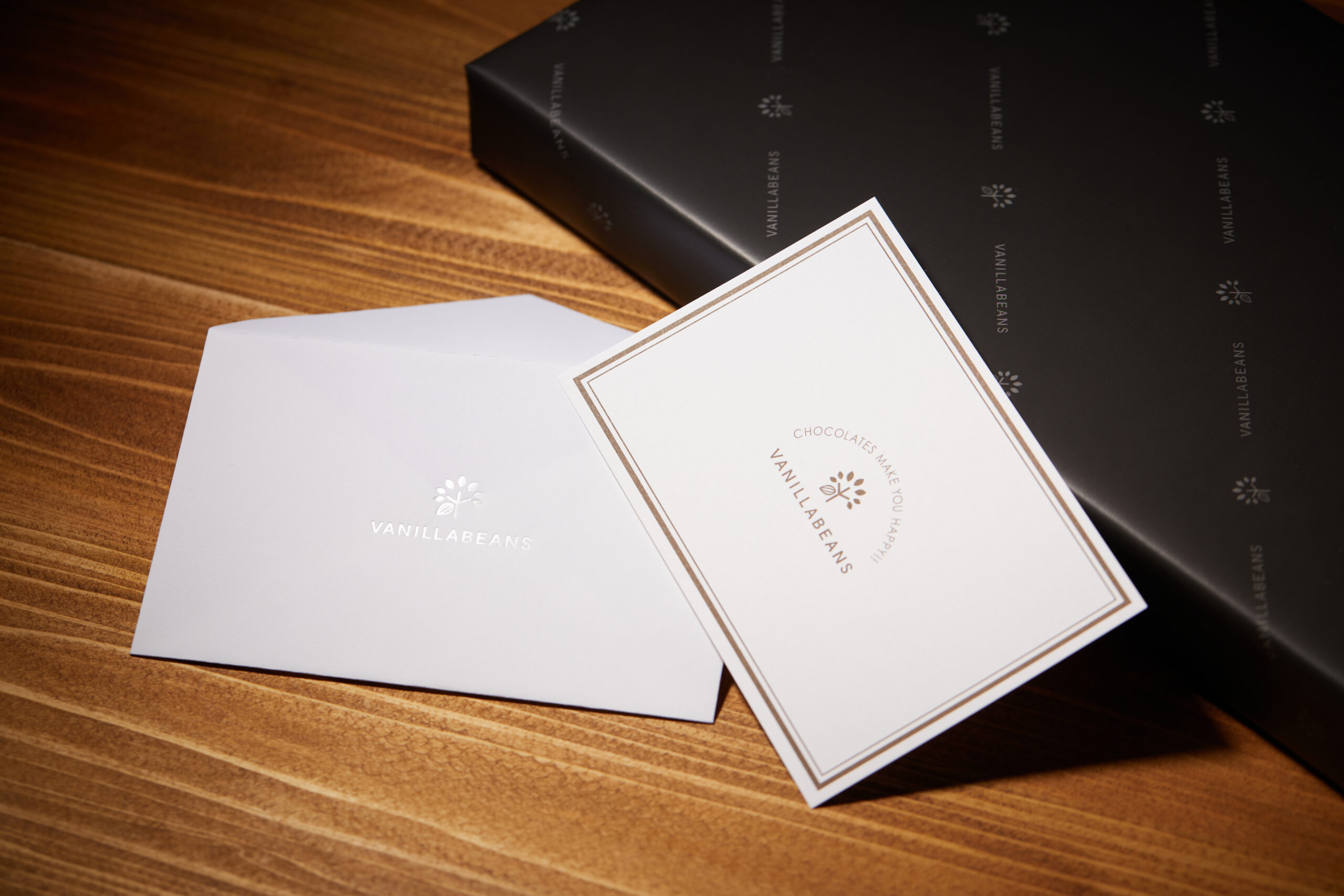 バニラビーンズ VANILLABEANS オリジナルメッセージカード 封筒付き