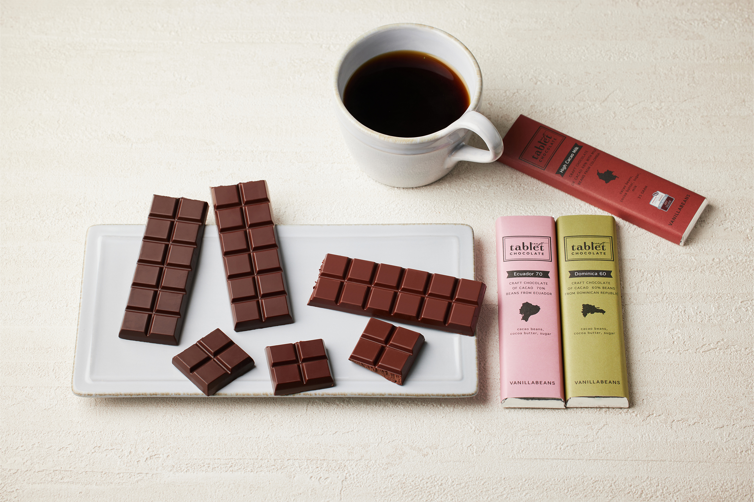 タブレットショコラ VANILLABEANS バニラビーンズ 横浜 チョコレート 板チョコ 板チョコレート beantobar