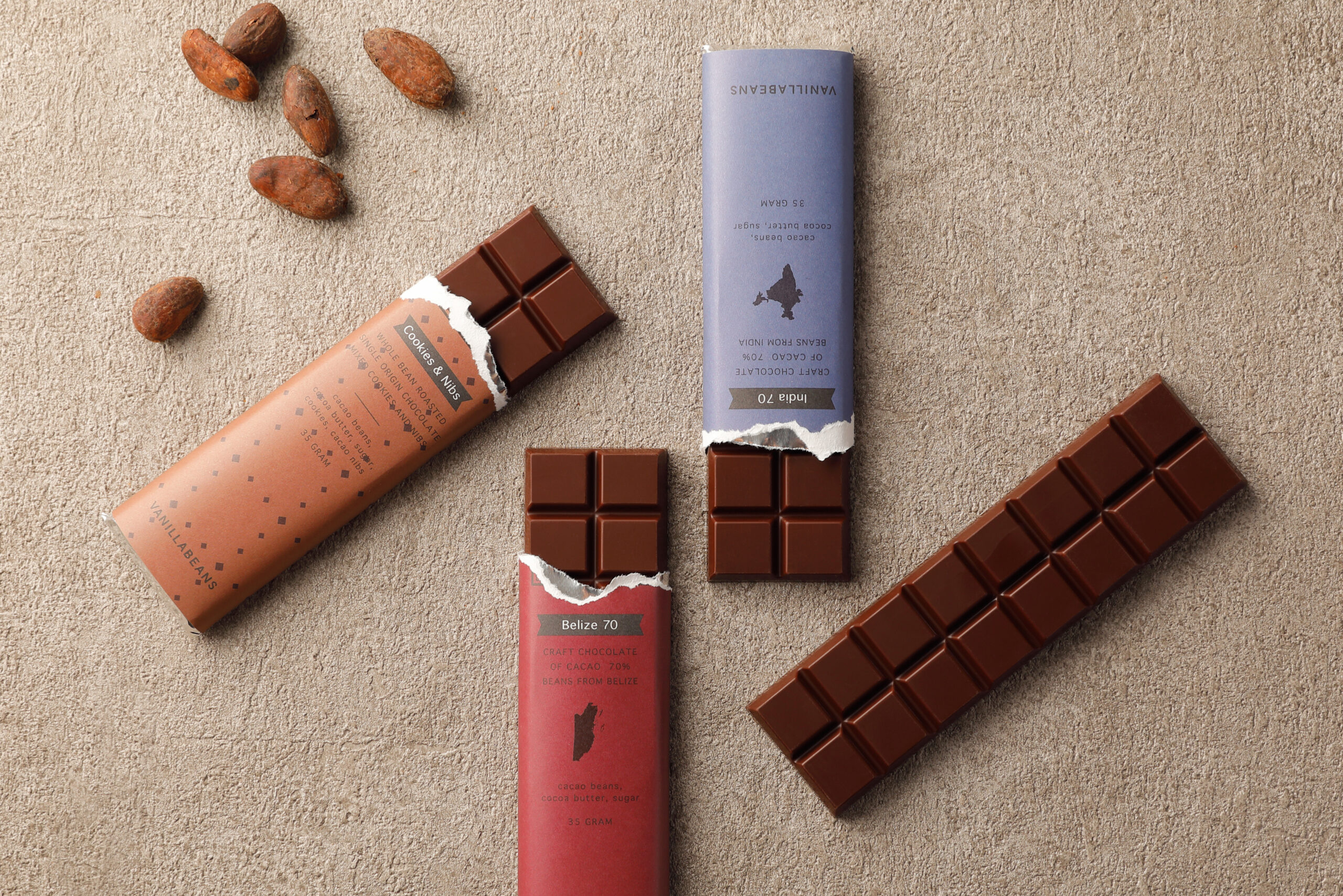 タブレットショコラ バニラビーンズ VANILLABEANS 横浜 チョコレート beantobar